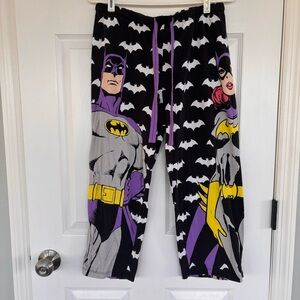 Batman Kids Pajama Bottoms - Black, Purple, and Yellow